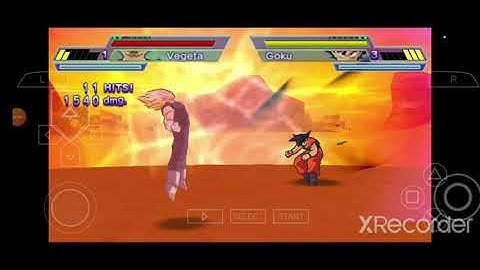 Majin Vegeta Special Move | Dbz Shin Budokai 2 ppsspp gameplay | vegeta vs goku