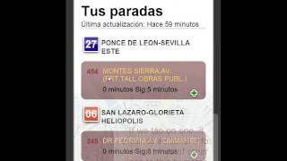 Infobus Sevilla Mobile screenshot 2