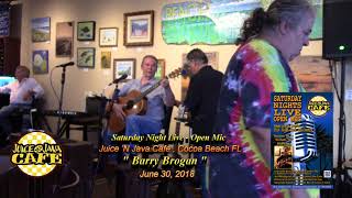 Barry Brogan @ Juice 'N Java Open Mic   6.30.18