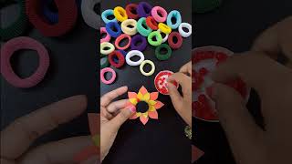I made a wobbly wall hanging using old rubber bands #shortsfeed #facts #craft #Lifestyle