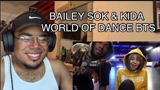 WHOLESOME CONTENT 🙌🏾 Bailey Sok & Kida | behind the scenes | NBC world of dance (qualifiers)