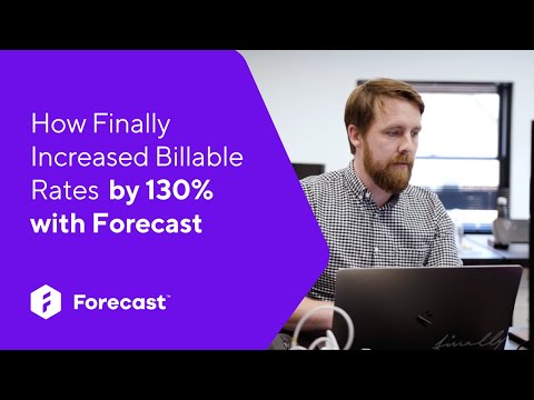 How Finally Increased Billable Rates by 130% with Forecast