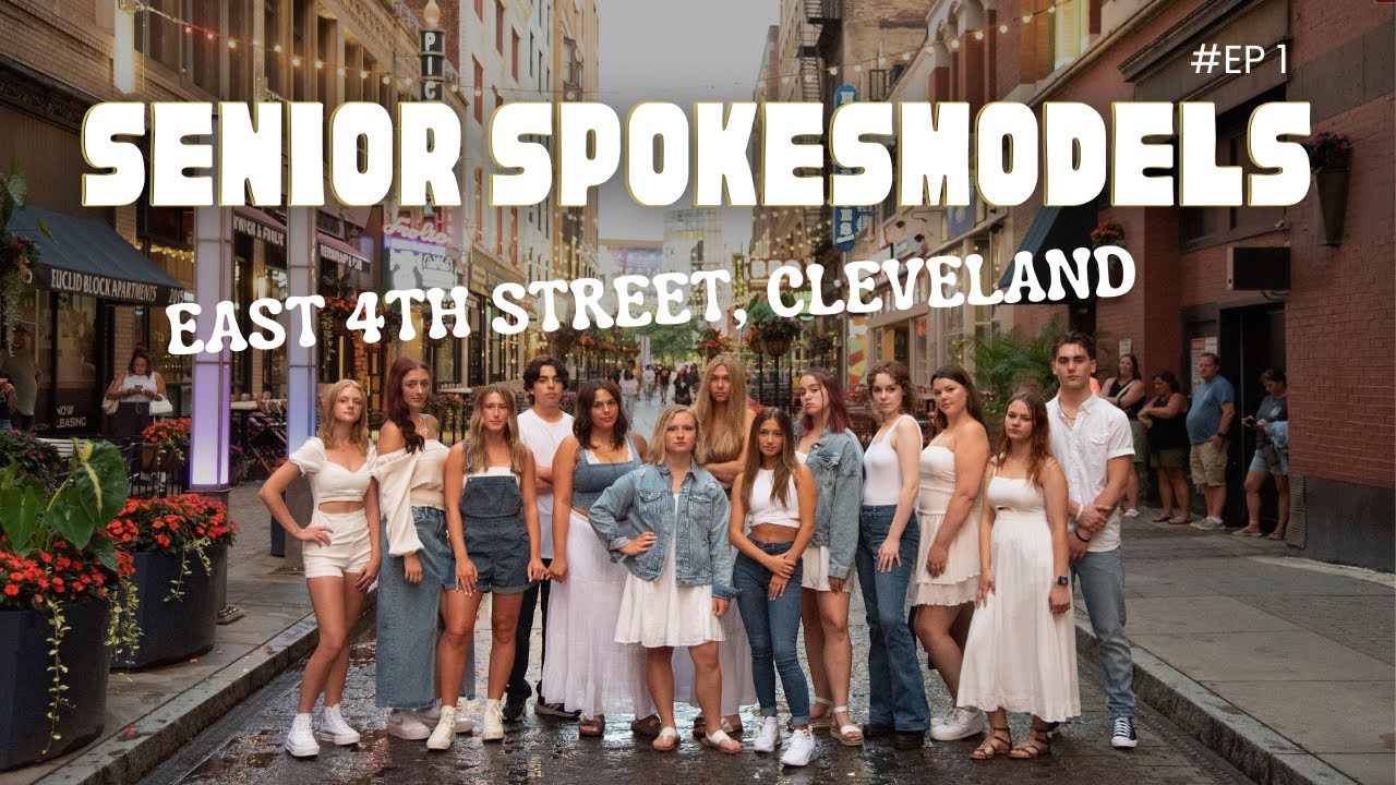 East 4th Street Cleveland Senior Photos - Episode 1: Class of 2025 Senior Spokesmodels