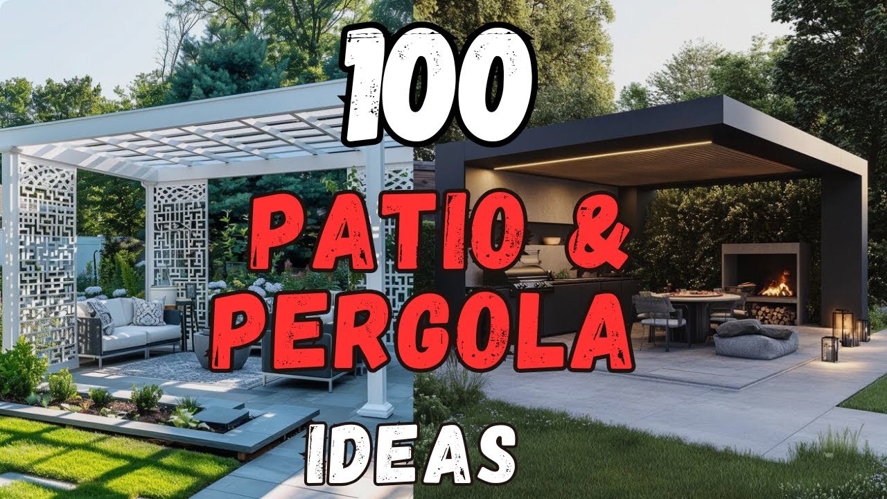 100 Patio Design Ideas 2025 Backyard Garden Landscaping ideas House ...