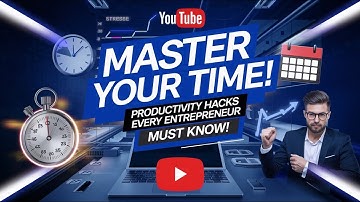 Master Your Time: Productivity Hacks Every Entrepreneur Must Know!