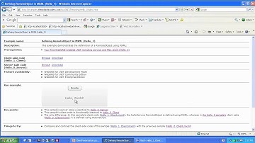 Defining RemoteObject using MXML (Hello_1)