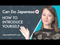 How to Introduce Yourself in Japanese - Can Do #1