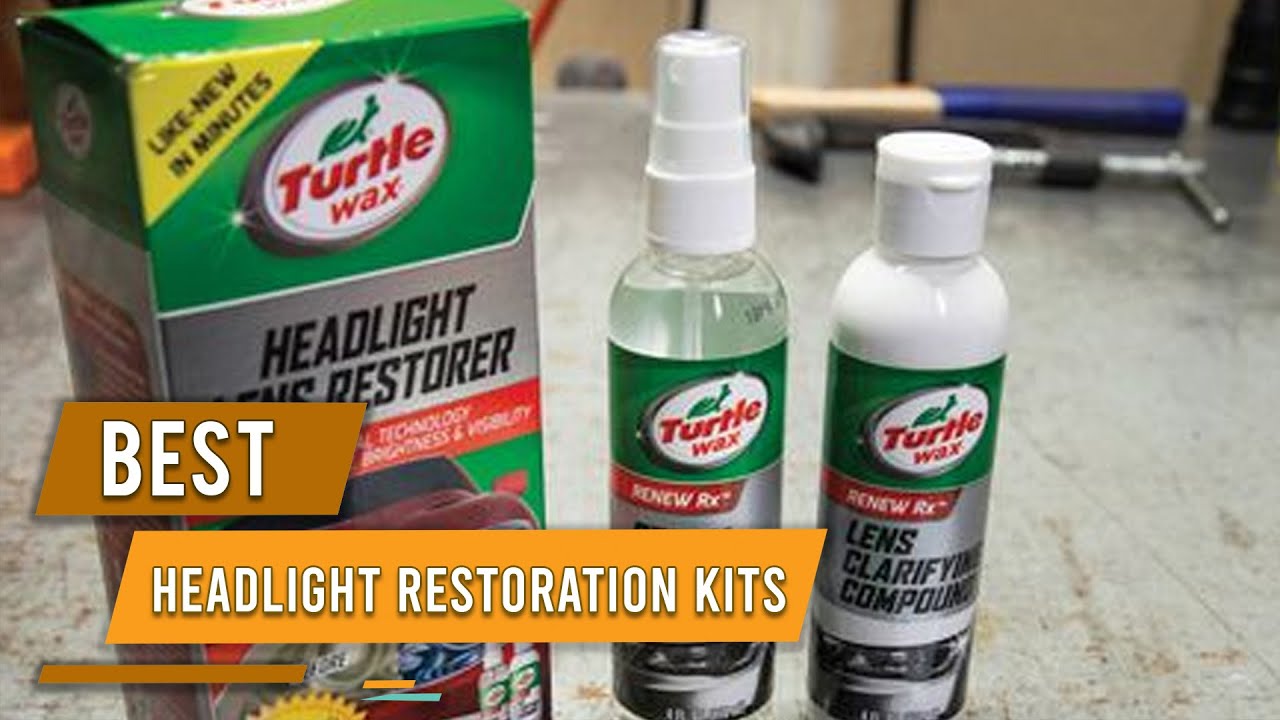 Wipe New HDL6PCMTRRT Headlight Restore Kit