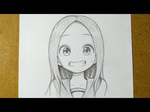 Anime Girl Drawing How To Draw Takagi San 