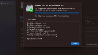 How to repair a Mac disk with Disk Utility