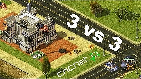 3 vs 3 | Army of the Potomac | Red Alert 2 online multiplayer