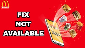 How To Fix And Solve McDonald