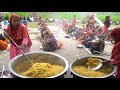 Elish Khichori - Hilsa Hodgepodge - Traditional Spice Khichdi Cooking for 400+ Villagers