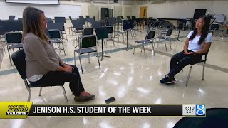 Frenzy Tailgate Student of the Week brings international perspective