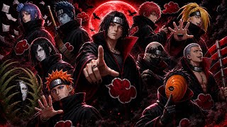 Semua Anggota Akatsuki dalam 30 Detik! 🌩️ | Naruto Shippuden #Anime #viralvideo 