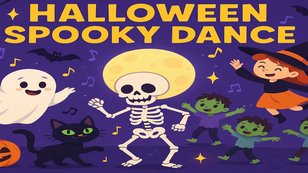 Halloween Spooky Dance | Spooky Halloween Dance Song for Kids