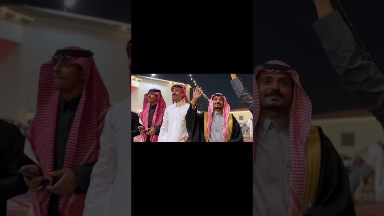 كلمه نائب شيخ قبيلة ال السنيّ / حامد احمد السني ٫ وحفل زواج احمد متعب السني الزهراني