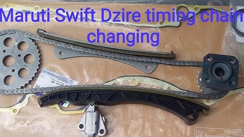 #maruti Suzuki Swift Dzire timing chain changing