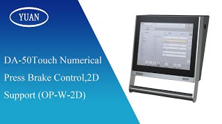 DA-50 Touch Numerical Press Brake Controller 2D Support(OP-W-2D)