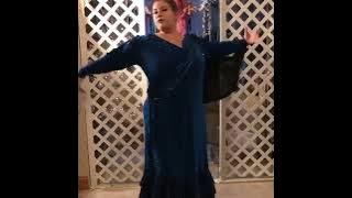 Deep Blue Plus Size Ballroom Dress with Swarovski Hand Beading