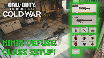 Black Ops Cold War - Ninja Defuse Class Setup! (How to Ninja Defuse Tutorial - Black Ops Cold War!)