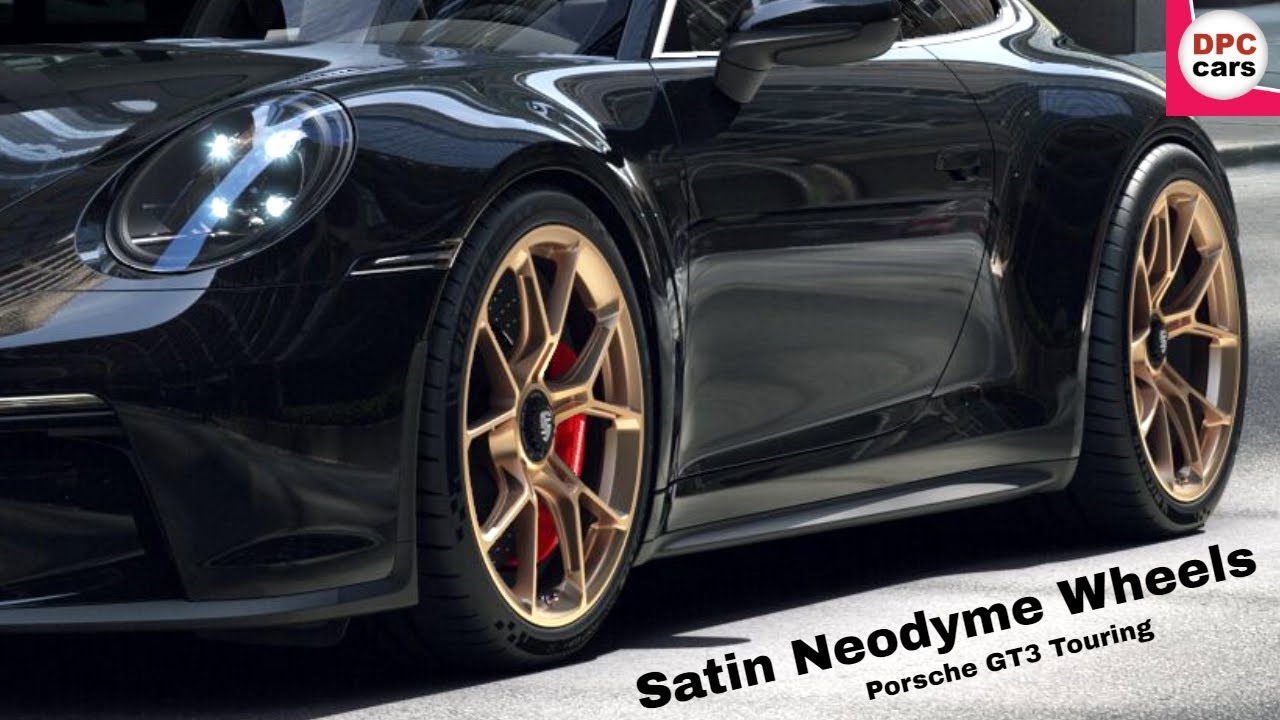 2022 Porsche 911 GT3 Touring Wheels Painted in Satin Neodyme - YouTube