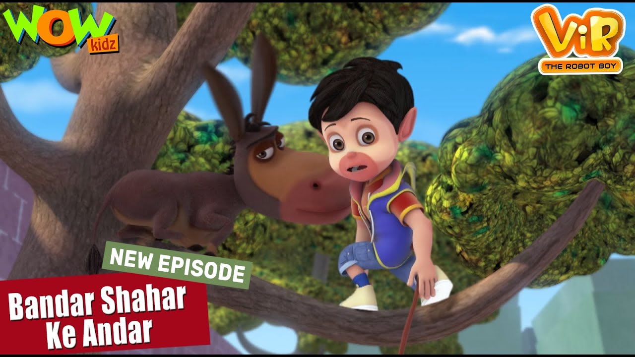 Vir The Robot Boy | Bandar Shahar Ke Andar  | NEW EPISODES | Wow Kidz