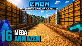 COMECEI um MEGA ARMAZÉM para a Nossa Base GIGANTE! Minecraft Survival