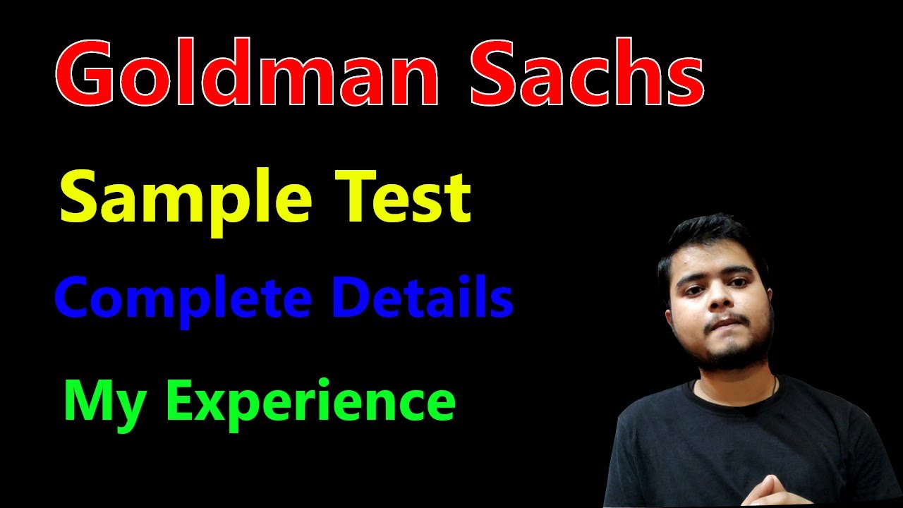 goldman-sachs-sample-test-complete-details-pattern-my-experience-youtube