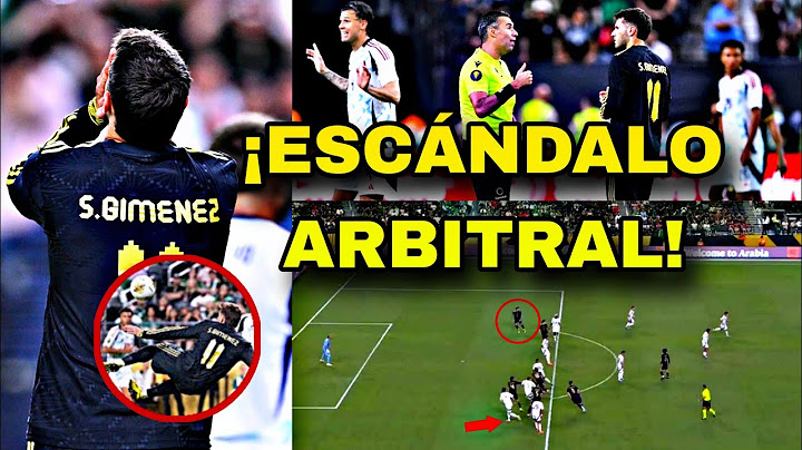 ¿ERA FUERA DE LUGAR? El polémico gol anulado a Santi Giménez ante Costa Rica en la Copa Oro 2025 🔥🇲🇽