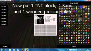 Minecraft traps ep 2 - Trap Door + Tutorial