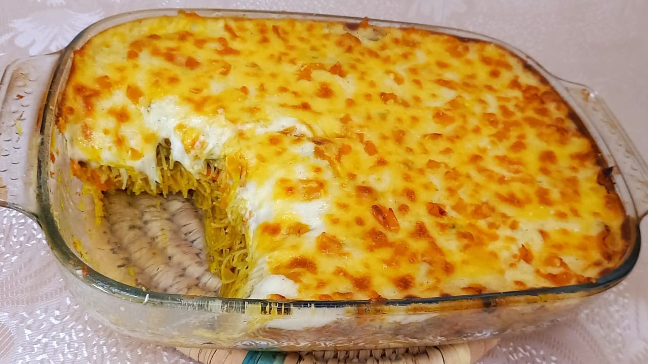 كرتان الشعرية الصينية بالطون والخضر تحلفي عليه بسطيلة الحوت/وجبة غذاء أو عشاء متكاملة