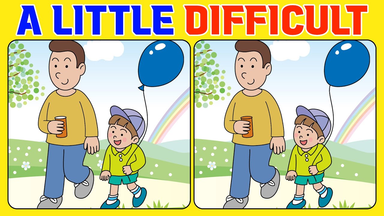 🧠🧩Spot the Difference | Puzzle Games 《A Little Difficult》