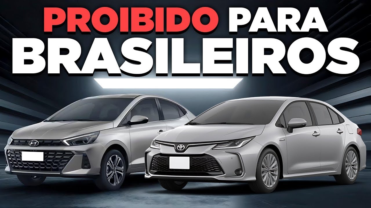 🚨 USAM O NOSSO PAÍS! DESCUBRA OS CARROS QUE SÃO FABRICADOS NO BRASIL E NÃO PODEM SER VENDIDOS AQUI!