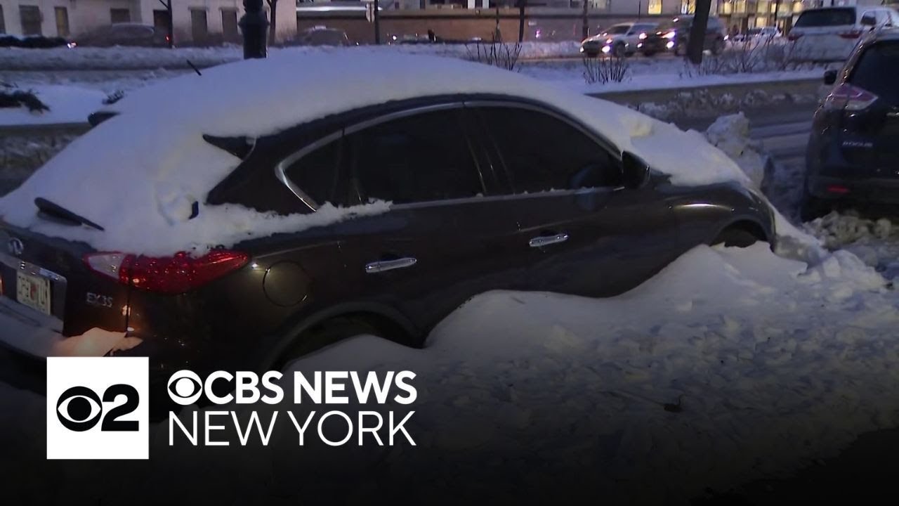 New Yorkers still digging out from snowstorm 5 days later - YouTube
