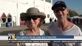 176th Canfield Fair welcomes new attractions