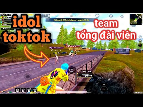 PUBG Mobile – Trà Trộn Vào Team iDol Đang LiveStream Và 2 Chị Em Tổng Đài Viên Cute