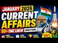 January 2026 CA Questions#January2026CurrentAffairs #CurrentAffairs2026 #OneLinerQuestions