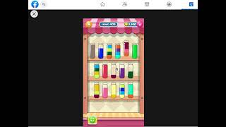 Water Sort Puzzle I Level 409 I  Facebook I SOLVED