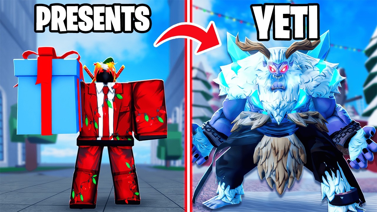 Obtaining The Rarest Items In The Blox Fruits Christmas Update