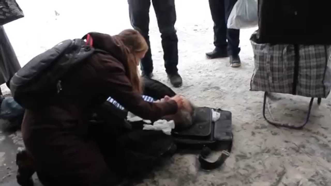 Смерть на автовокзале в Донецке