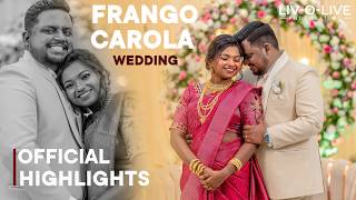 FRANGO & CAROLA WEDDING HIGHLIGHT 4K || Livolive Photos and Films#wedding #weddingvideo