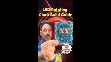 Prepare To Be Amazed By My Rotating Clock Kit Build Guide!