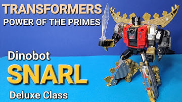 Transformers DINOBOT SNARL Power of the Primes Deluxe Class