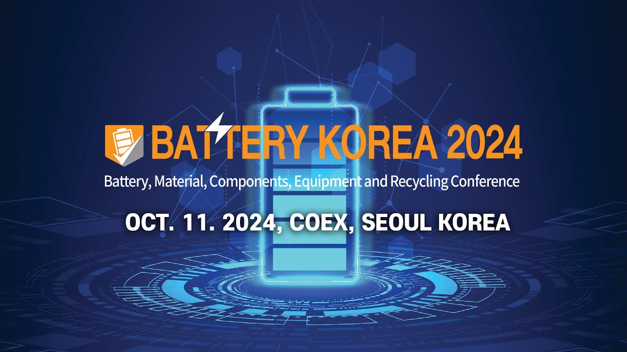 Battery Korea 2024 YouTube