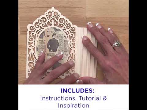 Amazing Paper Grace 3D Vignette Mini Album Project Kit