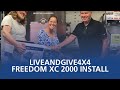 RV FREEDOM XC 2000 Installation - LiveandGive4x4