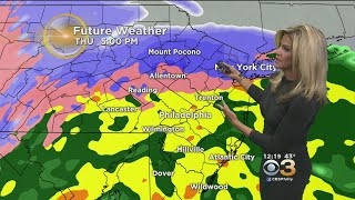 Mid-Day Weather Update: Wintry Precipitation Tomorrow