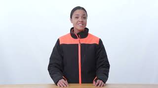 RefrigiWear Women's Two-Tone HiVis Insulated Softshell Jacket, -20°F (-29°C)