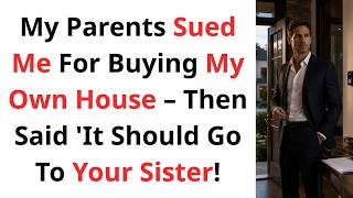 My Parents Sued Me For Buying My Own House – Then Said 'It Should Go To Your Sister!